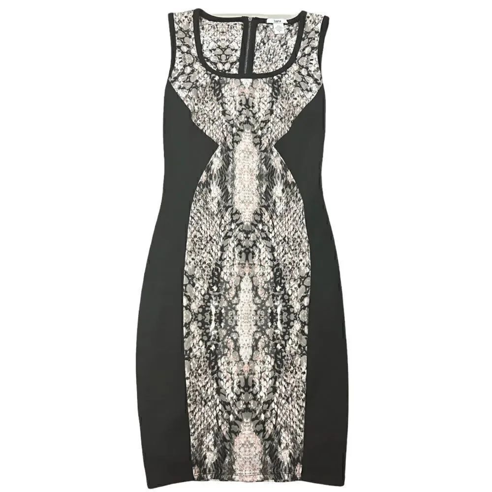 BAR III BODYCON SNAKEPRINT DRESS IN THE SIZE SMALL - Picture 11 of 15